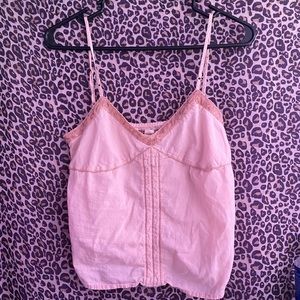 baby pink cami